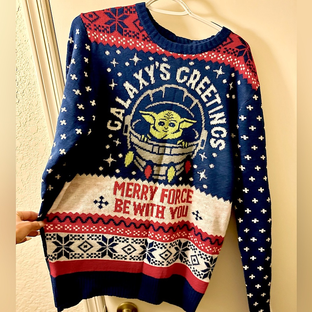 NWOT STAR WARS HOLIDAY SWEATER